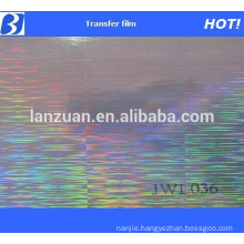 transfer laser film for tobacco wrapping